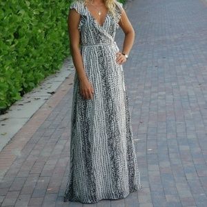 A/X wrap dress
